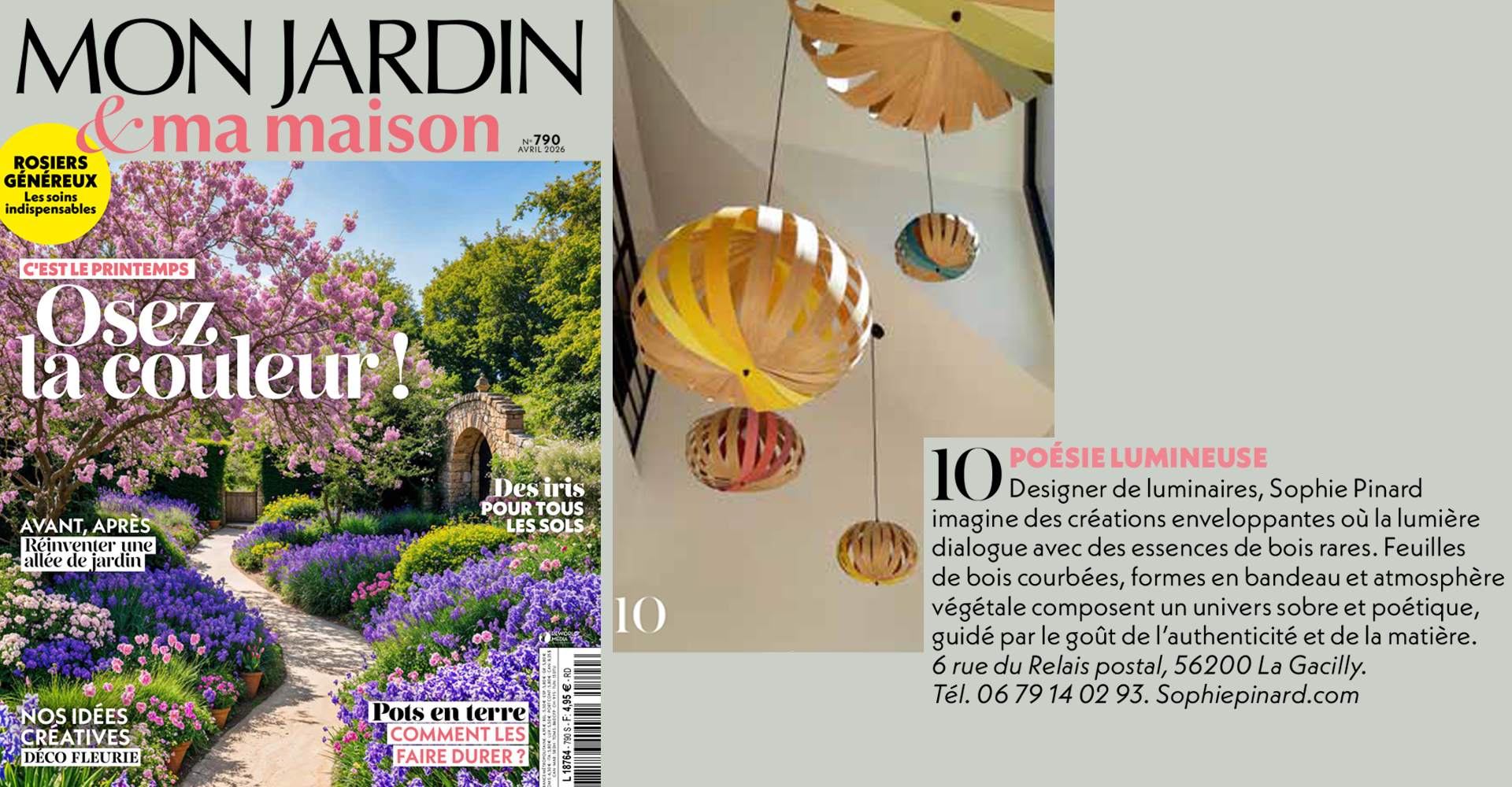 Mon jardin ma Maison, Sophie Pinard, presse